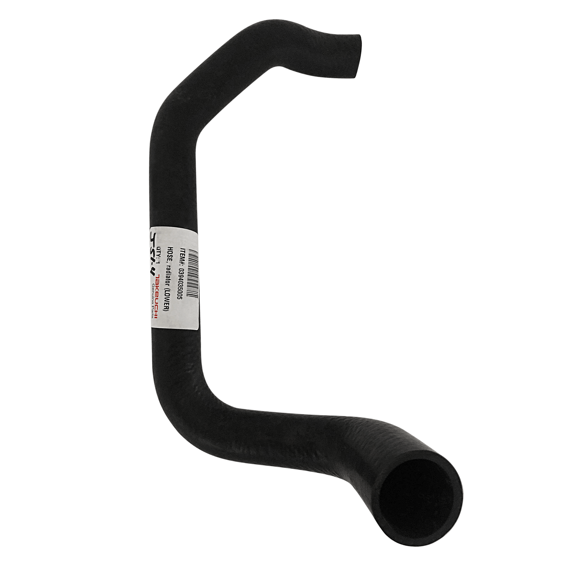 Takeuchi Lower Radiator Hose (TB250) 0394035005