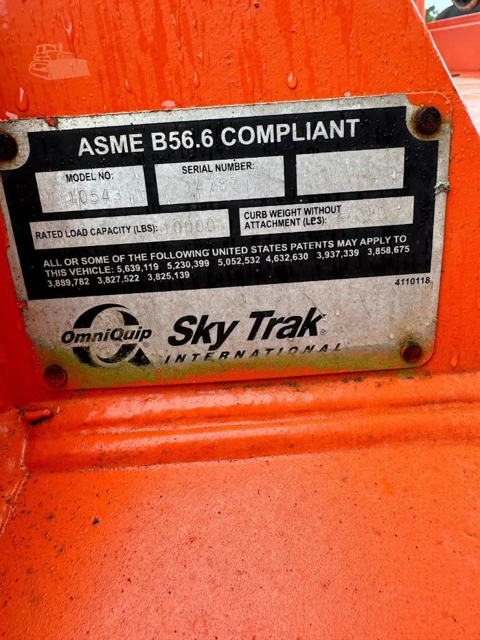 2001 Sky Trak 10054