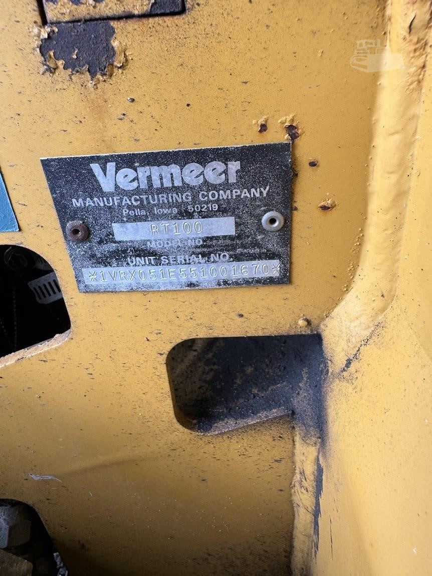 2005 Vermeer Rt100