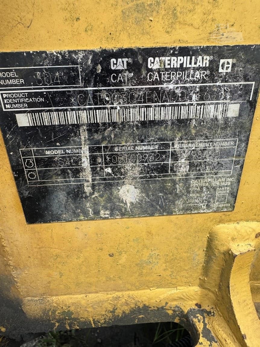 2006 Caterpillar 304Cr