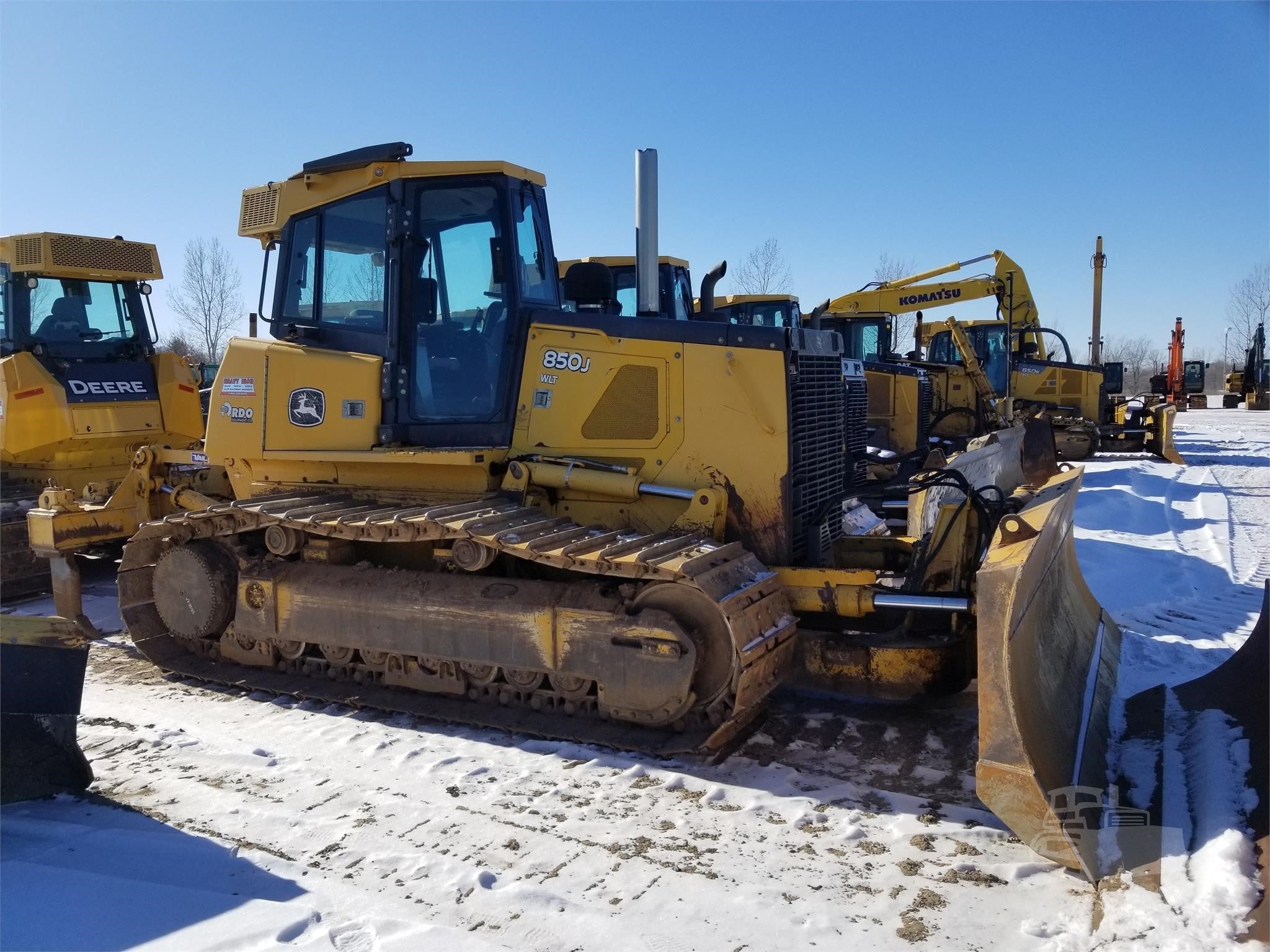 Deere 850J Crawler Dozer