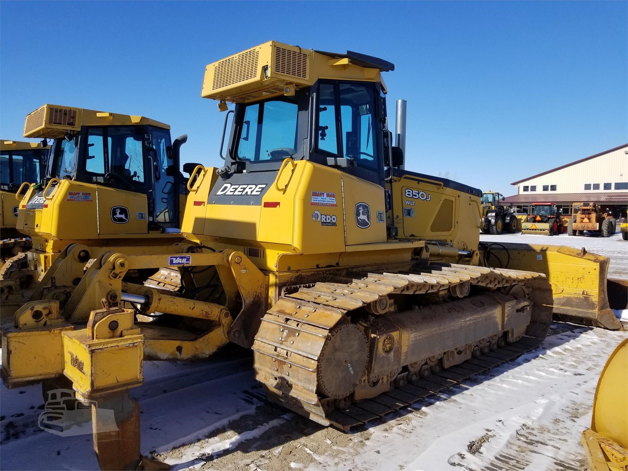 Deere 850J Crawler Dozer