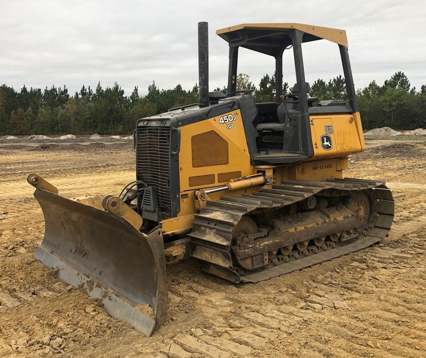 2014 Deere 450J Lgp