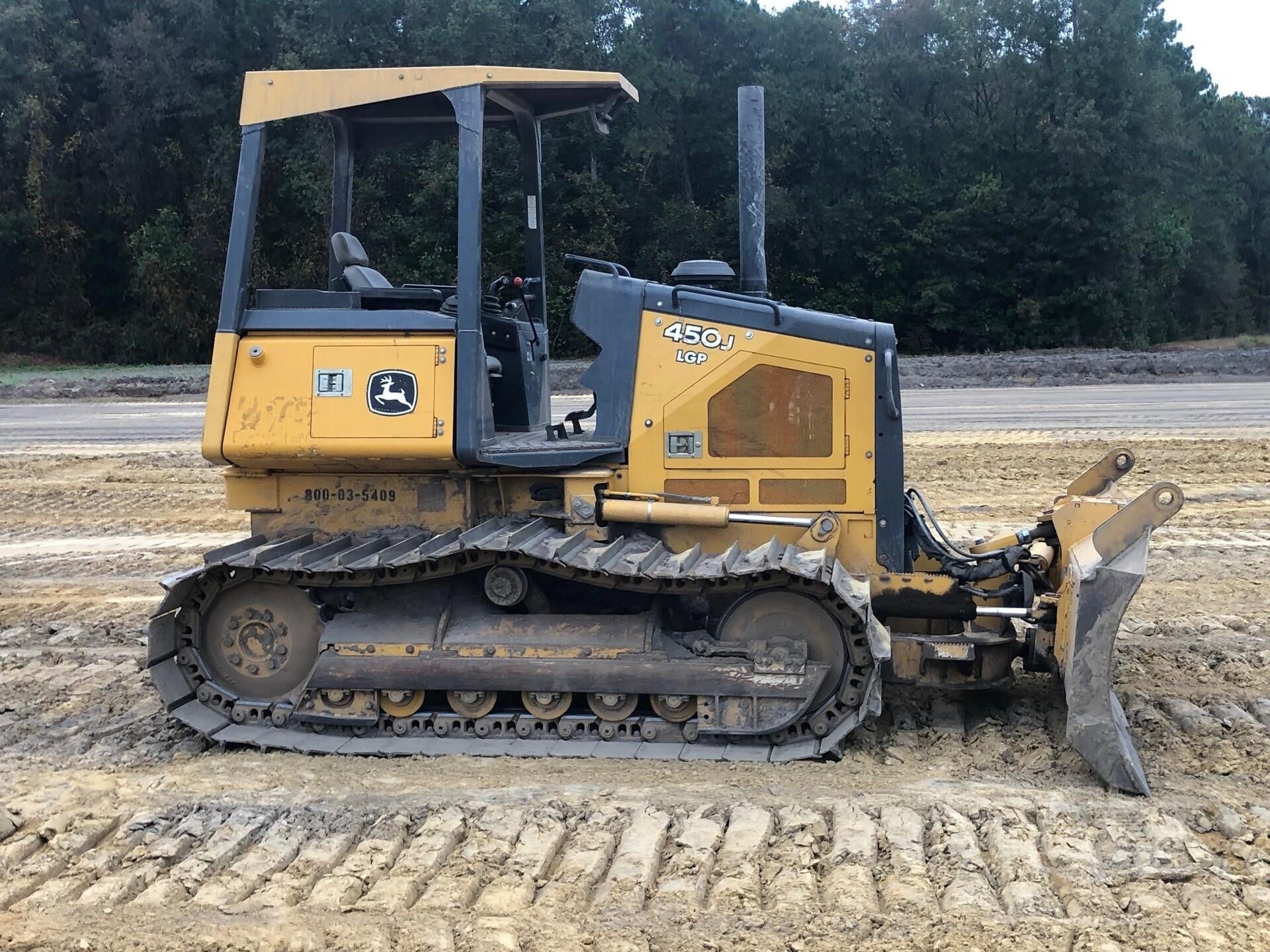 2014 Deere 450J Lgp