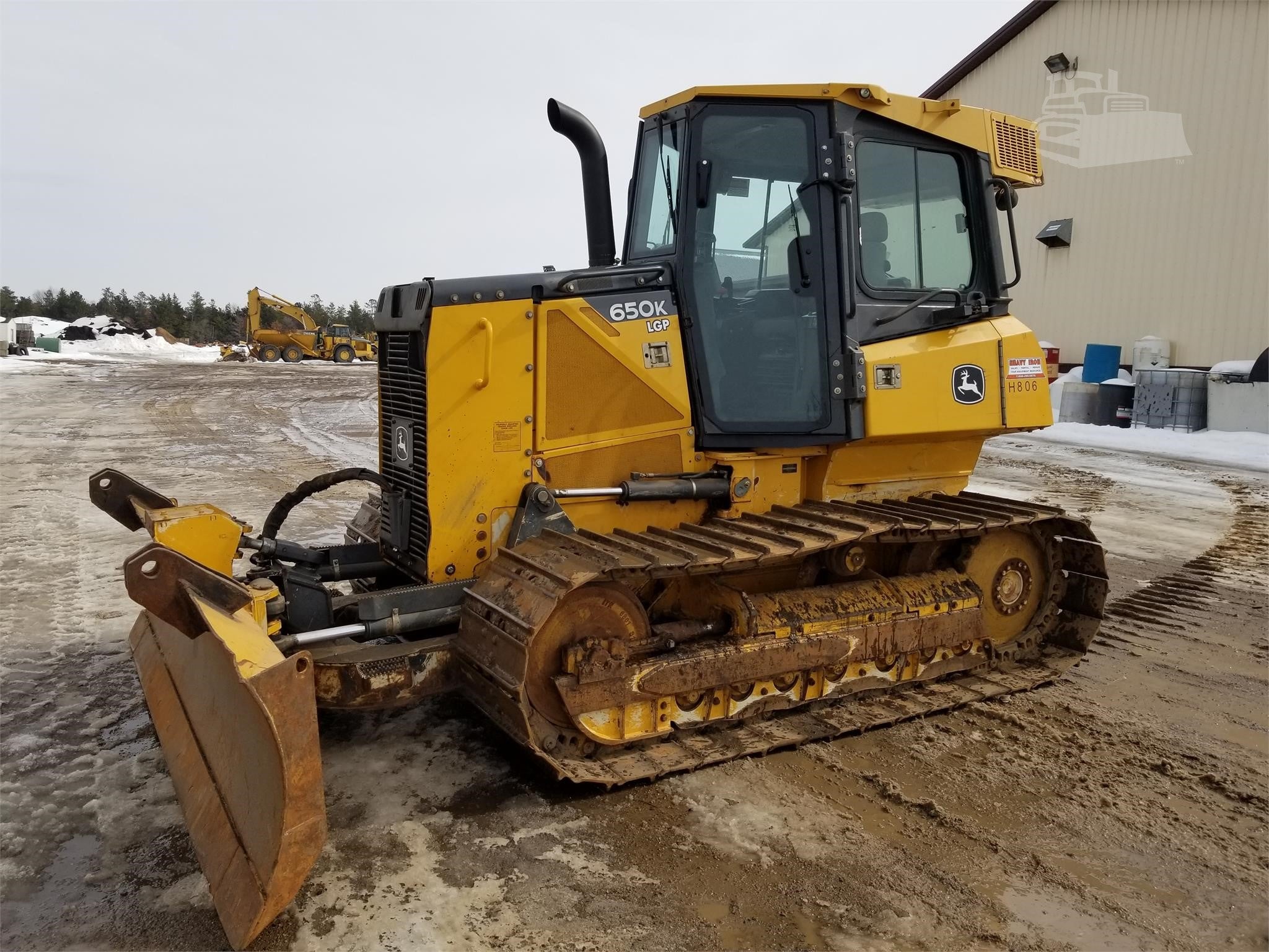 Deere 650K Crawler Dozer