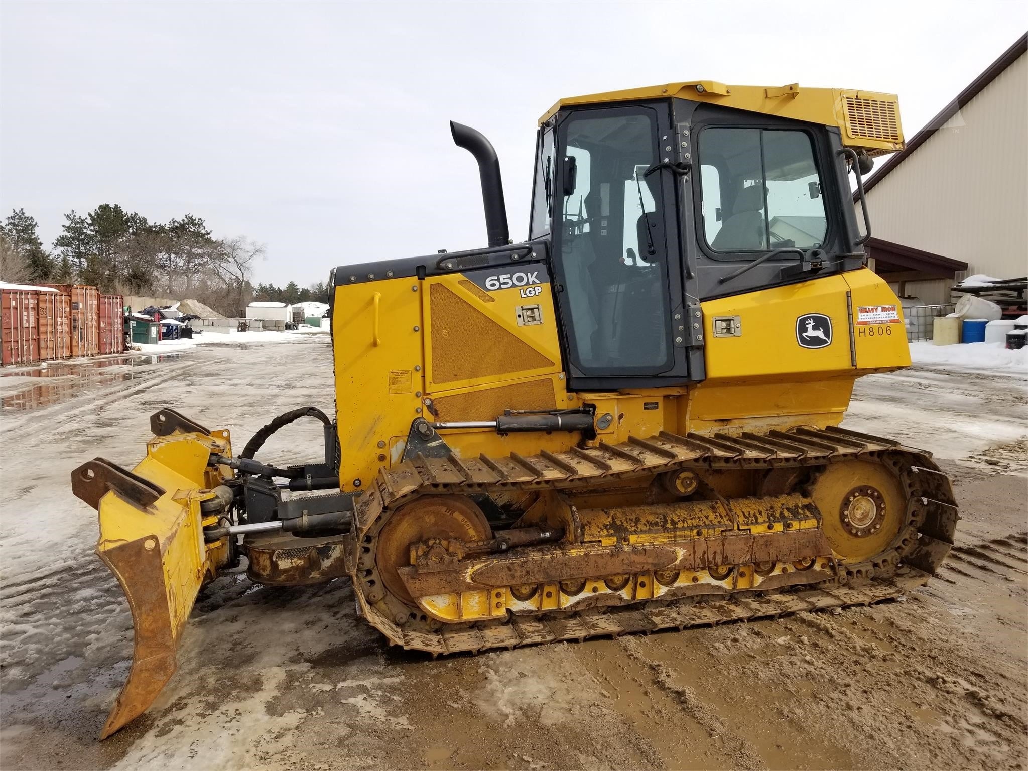 Deere 650K Crawler Dozer