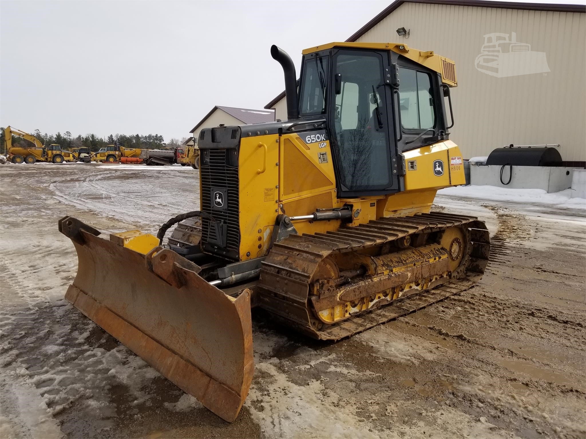 Deere 650K Crawler Dozer