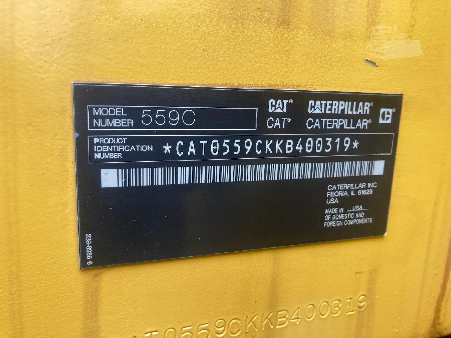 2015 Caterpillar 559C