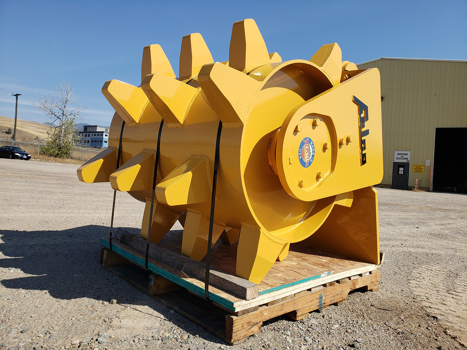 Spike Wheel Compactor