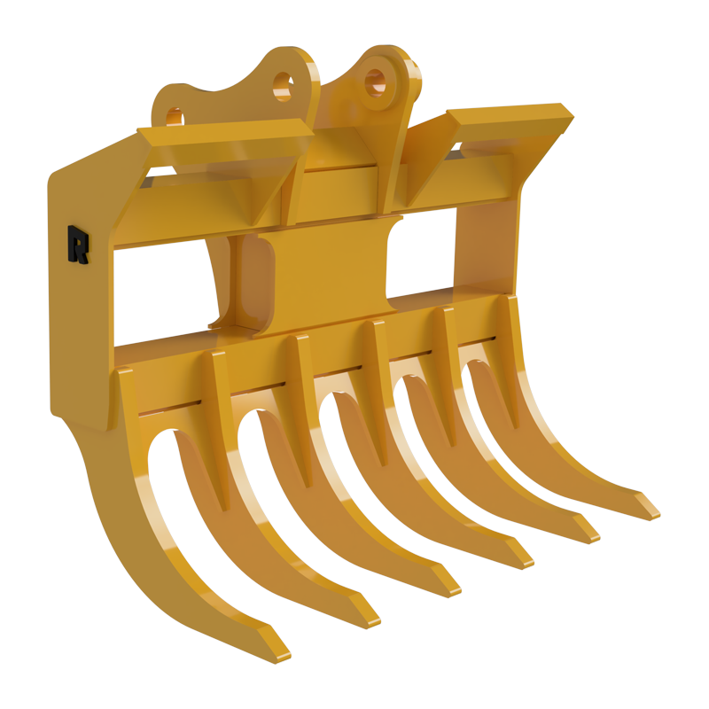 Excavator Rake