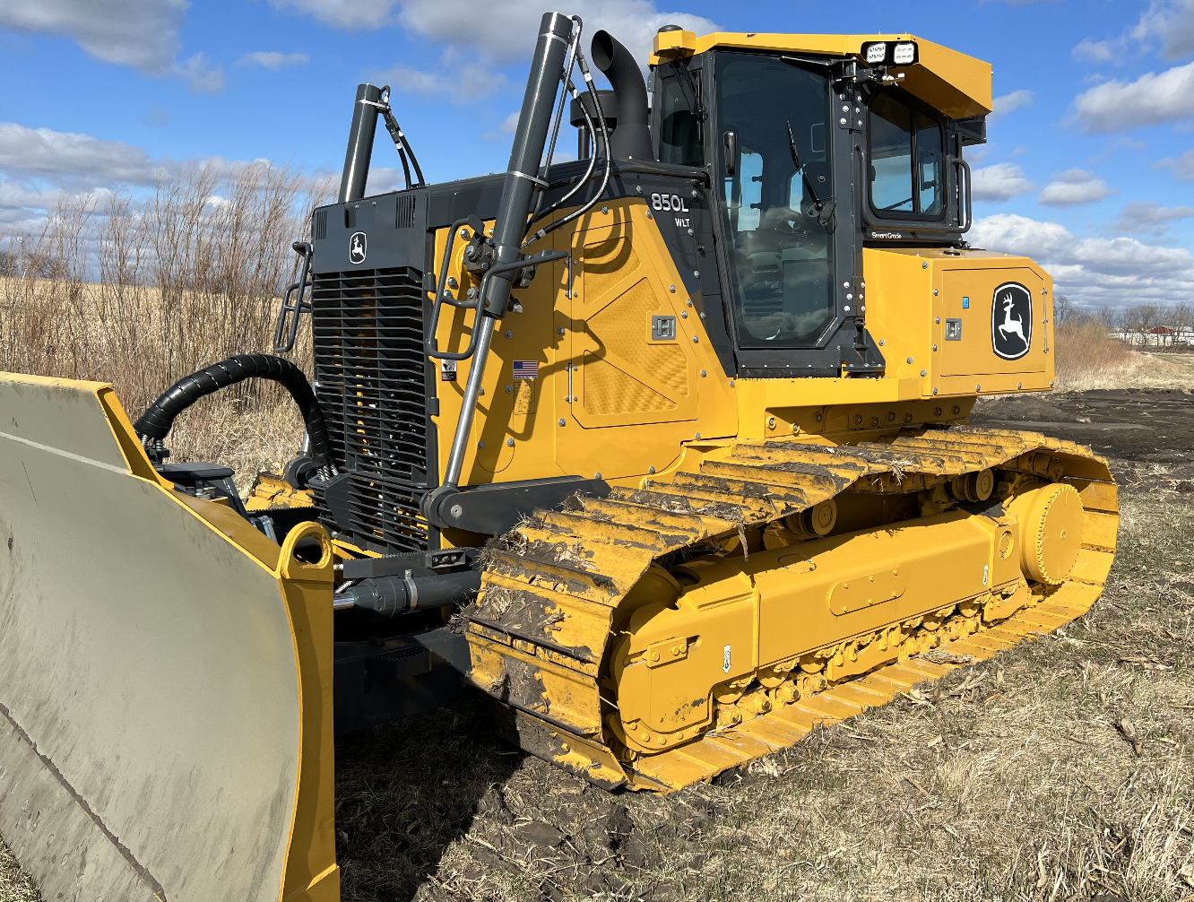 Deere 850L WLT Smartgrade GPS Dozer